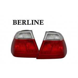 2 Feux Arrière rouge et blanc Phase I BMW E46 Berline