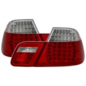 Feux Arrière LED Rouge et blanc BMW E46 Coupe